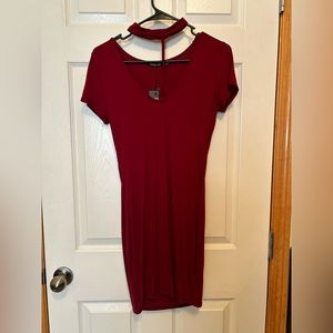 Boohoo Fitted Dress Size 6